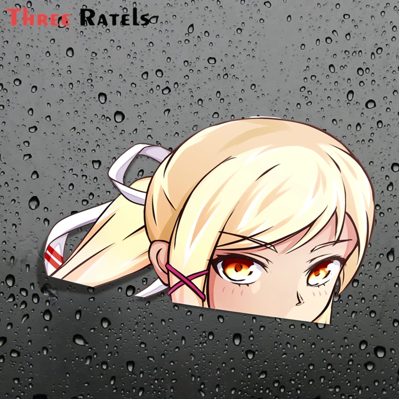 Смешные 3D наклейки FC255 из аниме Мана Чан автомобильные на мотоцикл чемодан