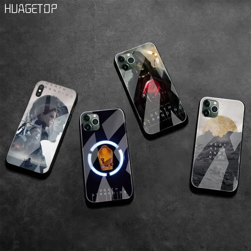 

HUAGETOP Death Stranding poster Customer Phone Case Tempered Glass For iPhone 11 Pro XR XS MAX 8 X 7 6S 6 Plus SE 2020 case