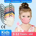 Morandi KN95 детская маска FFP2 Mascarillas FPP2 одобренная гигиеническая Защитная детская маска для лица CE маска для детей ffp2mask для детей FP2