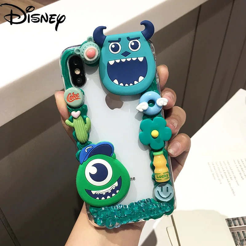 

Disney Cartoon Monster handmade diy creative mobile phone case for iphone12mini/11promax/12promax/se/xr/7plus/8p/xs/xsmax/11