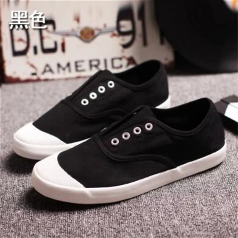 

New Men's Sneakers Fashion Cloth Shallow Mouth Set Feet Flat Anti-skid Lightweight Comfortable Casual Shoes Designer