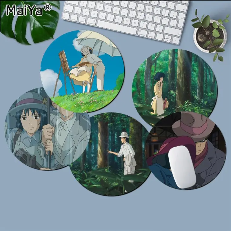 

MaiYa 2018 New THE WIND RISES Soft Rubber Professional Gaming Mouse Pad Computer Anti-Slip Laptop Mice Pad Mat gaming Mousepad