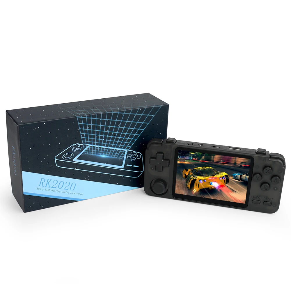 Ретро Консоль Hanhibr RK2020 3 5 дюймовый IPS экран портативная игровая консоль PS1 N64 games