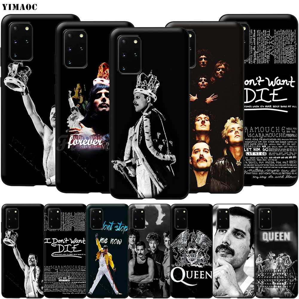 Мягкий силиконовый чехол YIMAOC Queen Freddie Mercury для Samsung Galaxy S6 S7 S10e Edge S8 S9 Plus A3 A5 A6 A7 A8 A9 J6