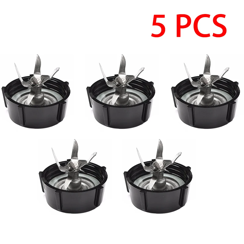

5 шт. резак для блендера для усилителя блендера запасная часть режущая головка для усилителя лезвия резиновая прокладка Нижняя база для сок...