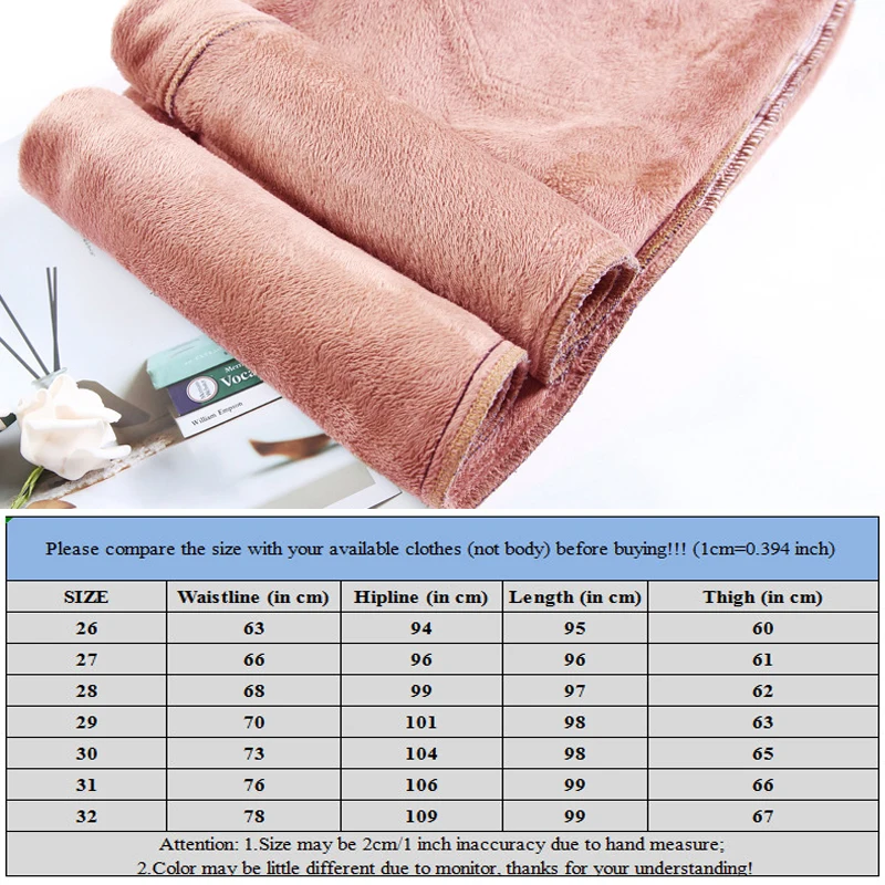 

Winter Jeans for Women Velvet Thick Warm Denim Pants High Waist Fleece Jeans Vintage Wide Harem Denim Pants
