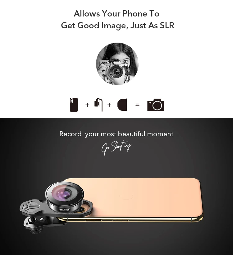 apexel hd 195 degree fisheye lens camcorder optic mobile phone camera lenses for iphone xiaomi samsung huawei all smart phones free global shipping