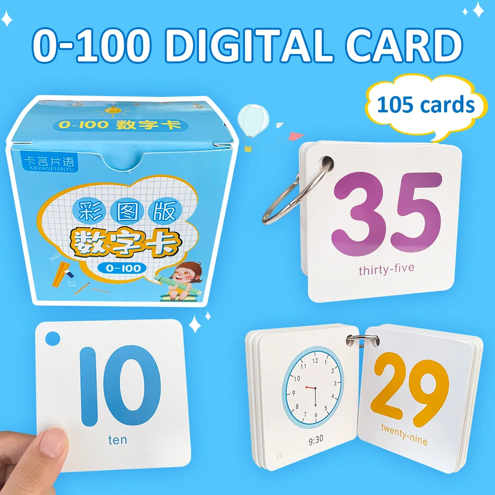 

1-100 карточки с цифрами, сложение, вычитание, умножение и разделение, символы, Забавная детская игра, математические карточки, развивающие иг...