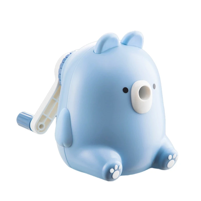

Cute Manual Pencil Sharpener Cartoon Little Bear Pencil Cutting Tool Recommended Age 3 Year Old + for Home Office Drop shipping