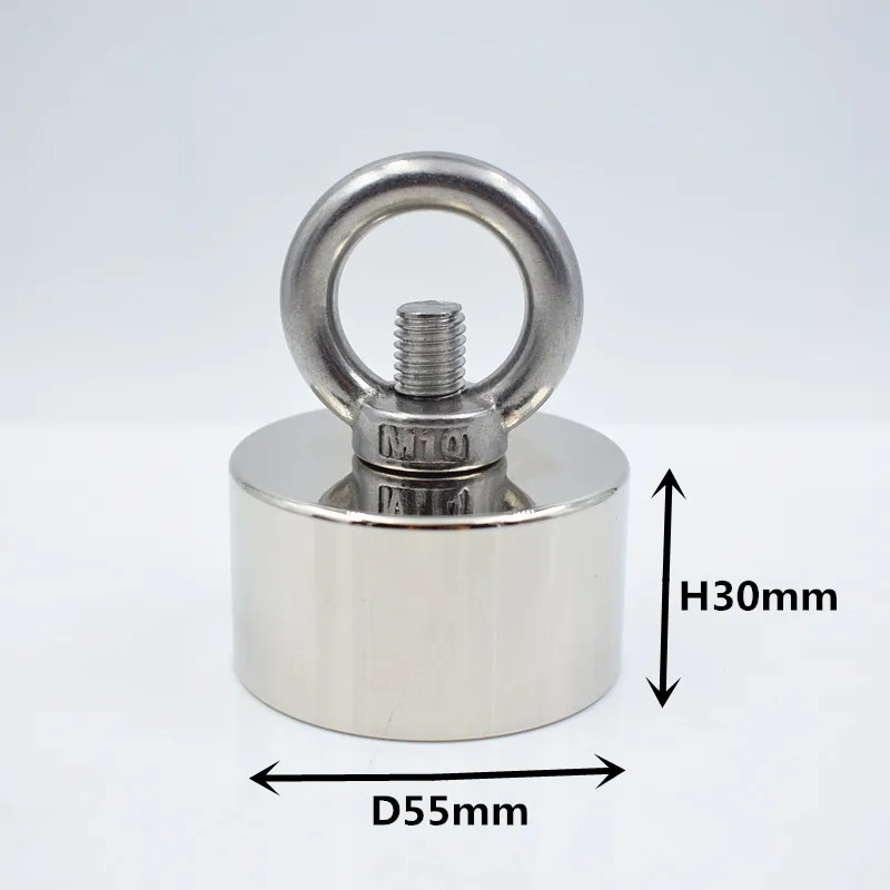 Неодимовый магнит N52 супермощный круглый постоянный мощный редкоземельный из