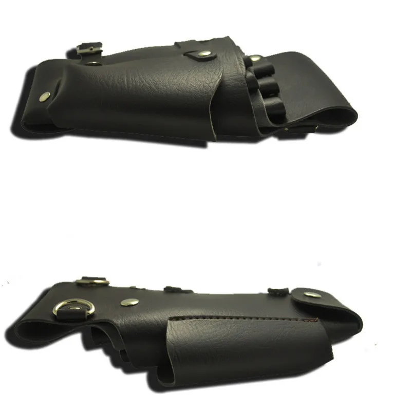 Кожаный парикмахерский набор для хранения ножниц съемная сумка ремень |