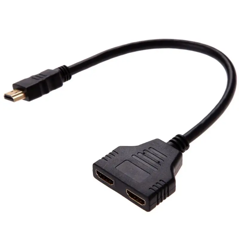33 см конверсионная линия HDMI совместимый штекер разъем разделитель Кабельный
