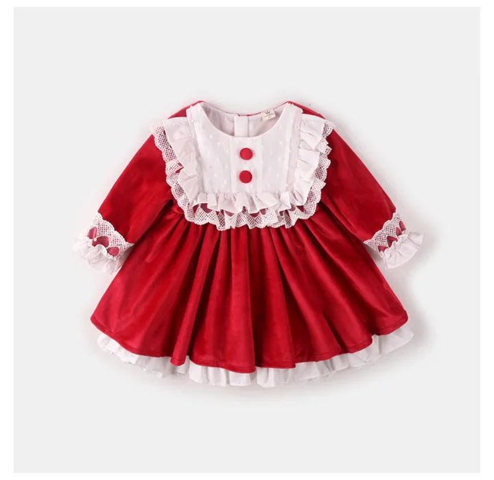 От 1 до 5 лет Платья с цветочным узором для девочек 2020 на осень в возрасте от года