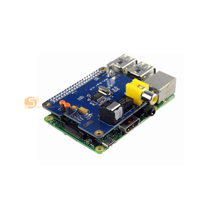 Защитный акриловый чехол и Raspberry pi HIFI DiGi + цифровая звуковая карта I2S SPDIF комплекты