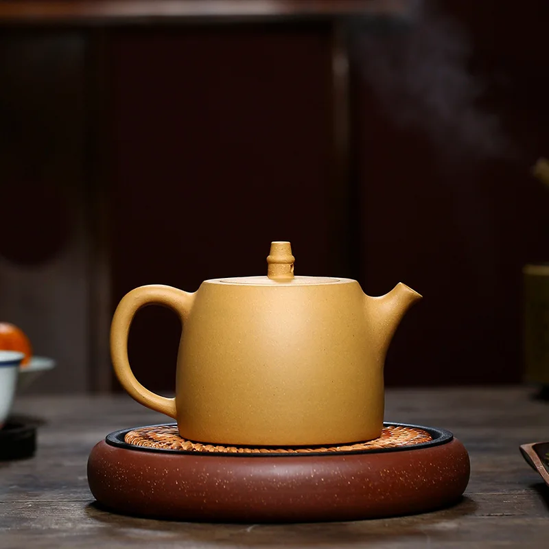 

Yixing Teapot Purple Clay Chinese Samovar Tea Maker Teapots Oolong Puer Premium Tetera Ceramica Kitchen Supplies EH60TP