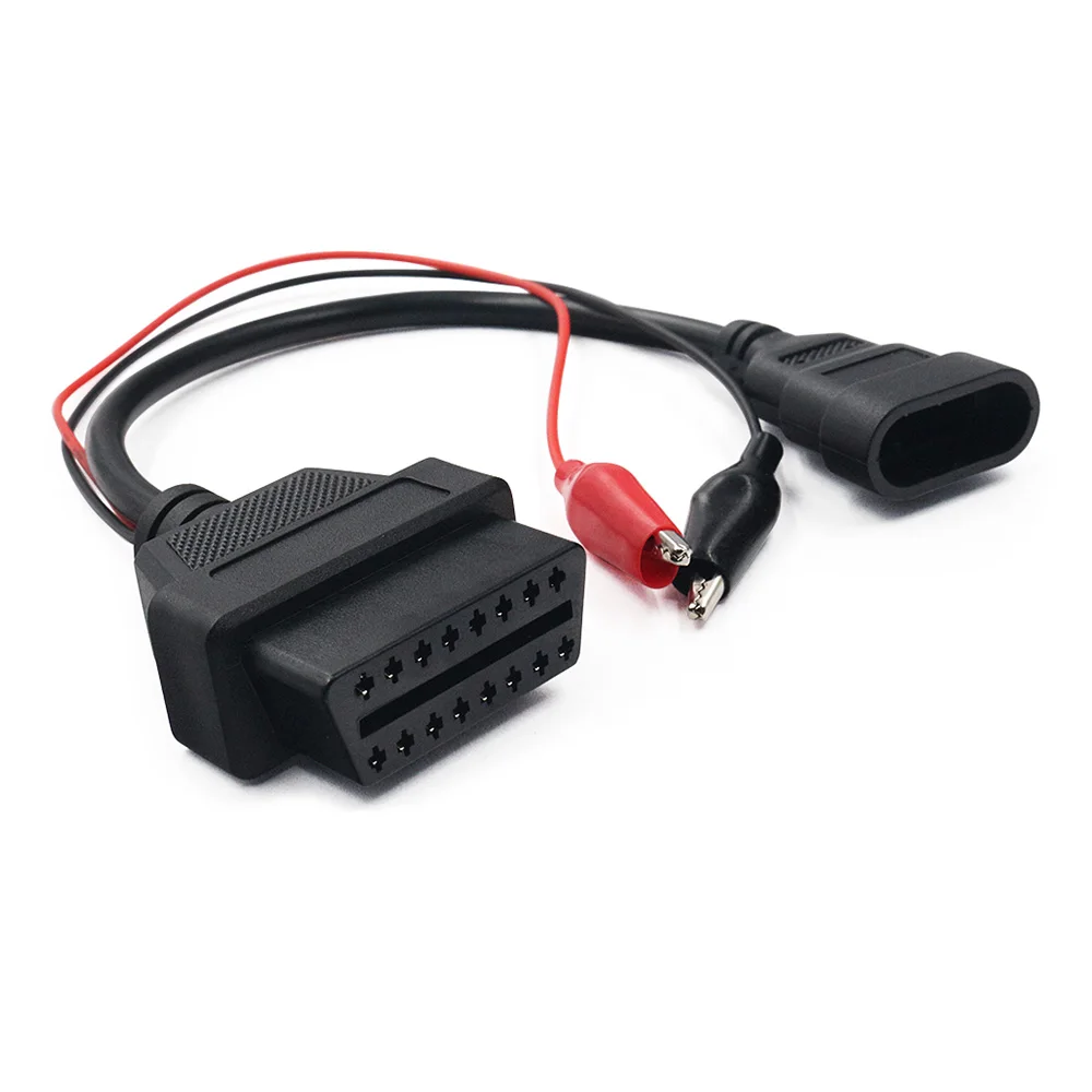 Кабель OBD2 с 3 контактами на 16 для Fiat Lancia Alfa REMO заглушка OBDII 3-контактный разъем