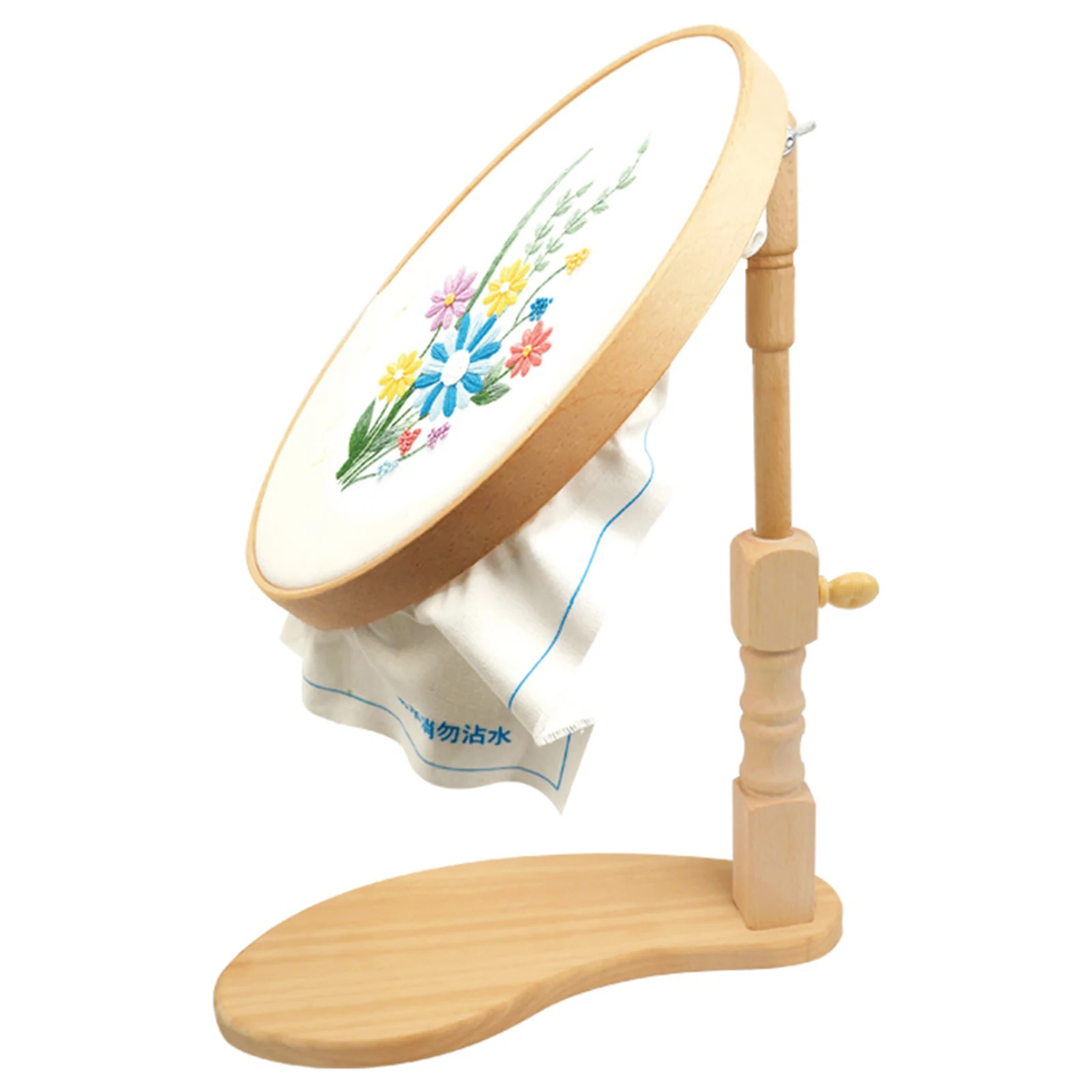 

Adjustable Beech Wood Tapestry Cross Stitch Rack Holder Embroidery Lap Stand Table Hands-Free DIY Sewing Tools