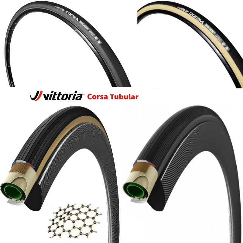 Vittoria Corsa G + трубчатая шина для дорожного велосипеда подходит 28 дюймов x 25 мм 23