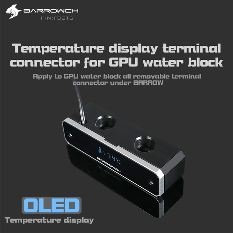 Barrow GPU водяной блок термометр специальный VGA мост цифровой дисплей FBQTS |