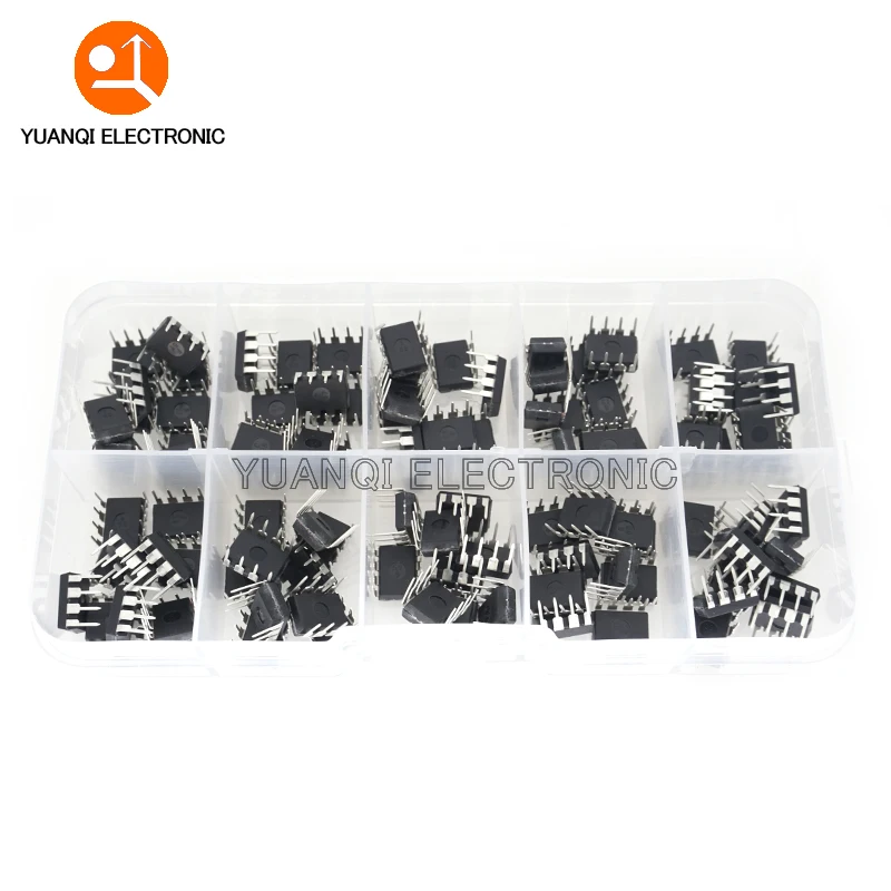 

100pcs/lot In common use DIP IC kit NE555 UC3842 UC3843 UC3845 24C02 24C04 24C08 24C16 24C32 24C64 DIP each 10pcs