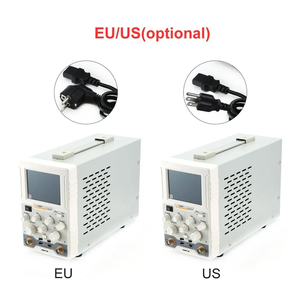 OWON AS201 20 МГц 100 мс/с одноканальный ЖК-дисплей цифровой осциллограф Scopemeter