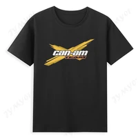 cam am men brp t shirt motorcycle brand logo top summer new style cotton short sleeved brand locomotive pattern clothing