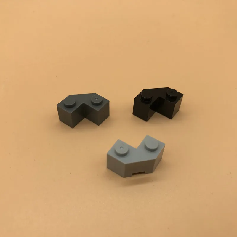 

Compatible particle assembly model for children education toys moc-87620 2x2 corner brick technology block