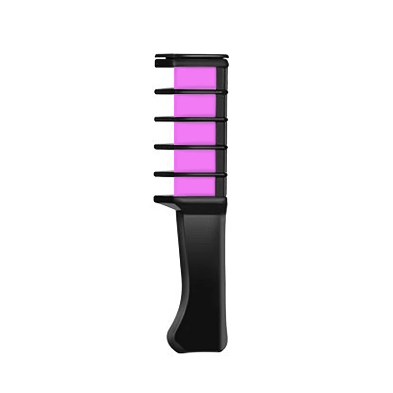 

Hair Dyeing Comb Fashion Color Mini Disposable Hair Chalk Color Comb Temporary Party Cosplay Hair Dye Hair Care Products