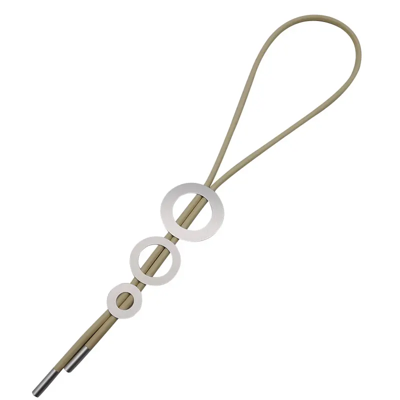 Ожерелье YD &amp YDBZ женское круглое из кожи и резины модный идеальный аксессуар