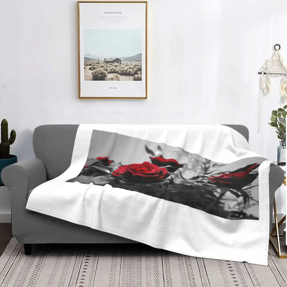 

Manta de muselina a cuadros para cama, manta de tela de muselina para cama, 2 unidades