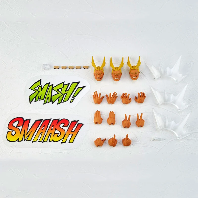 

19cm Original KAIYODO Amazing Yamaguchi Revoltech My Hero Academia All Might Movable PVC Action Figure Model Doll Toys