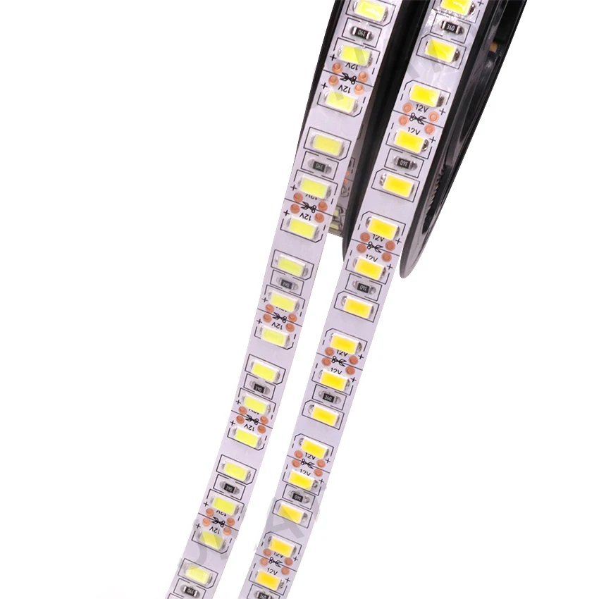 

5730 5630 SMD Led Strip Light 12V 5m Not Waterproof 120LEDs/m Flexible Led Tape Lights Strips White Warm White Home Decoration