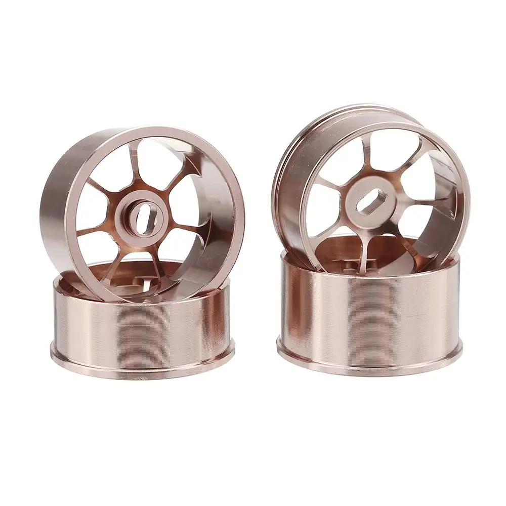 4 состоит из 12 штук, Firelap металлический колесные диски для IW04M IW05 AWD MINI-Z MINI-Q 1/28 RC автомобилей DIY аксессуары Запчасти для авто