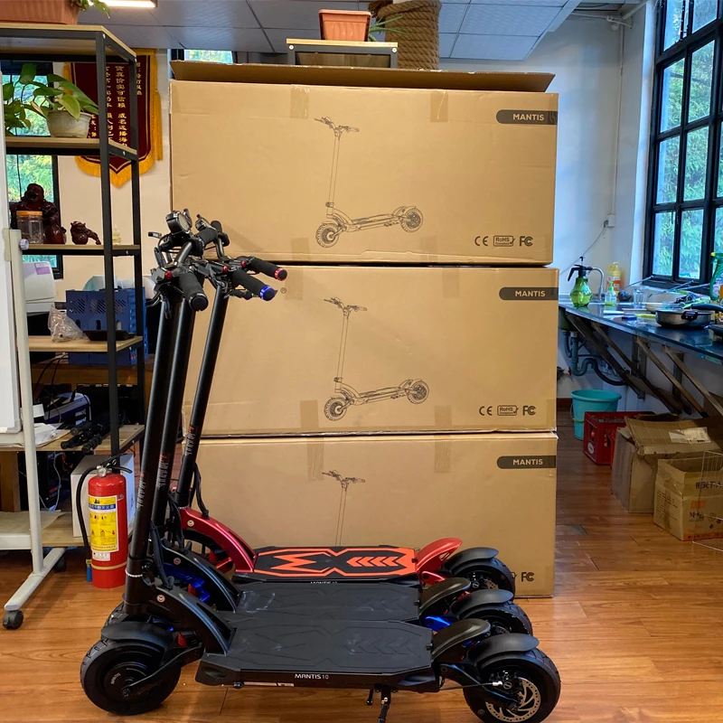 Освобождение от НДС KB Mantis10 Pro + электрический скутер 60 в 24 5 Ач кикскутер E-Scooter