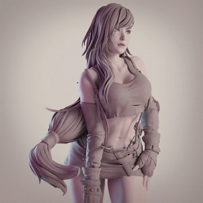 Набор для гаража FFVII финальная фантазия VII Di Fa FF7 фигурок из смолы|Игровые фигурки