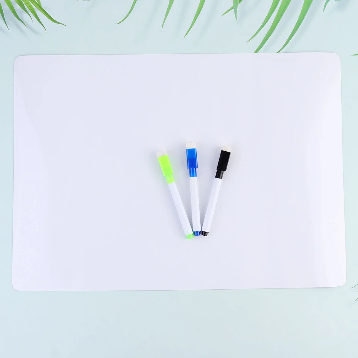 

1 Set A3 Weekly Plan Magnetic Whiteboard Flexible Magnet Board Notes Reminders with Pen and Eraser for Home Office Refrigerator