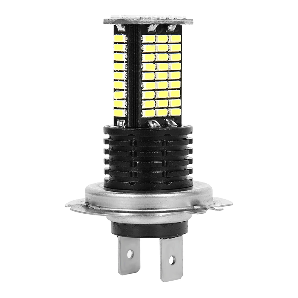 Светодиодные противотуманные фары H7 84 SMD для подсветки автомобильный сигнал