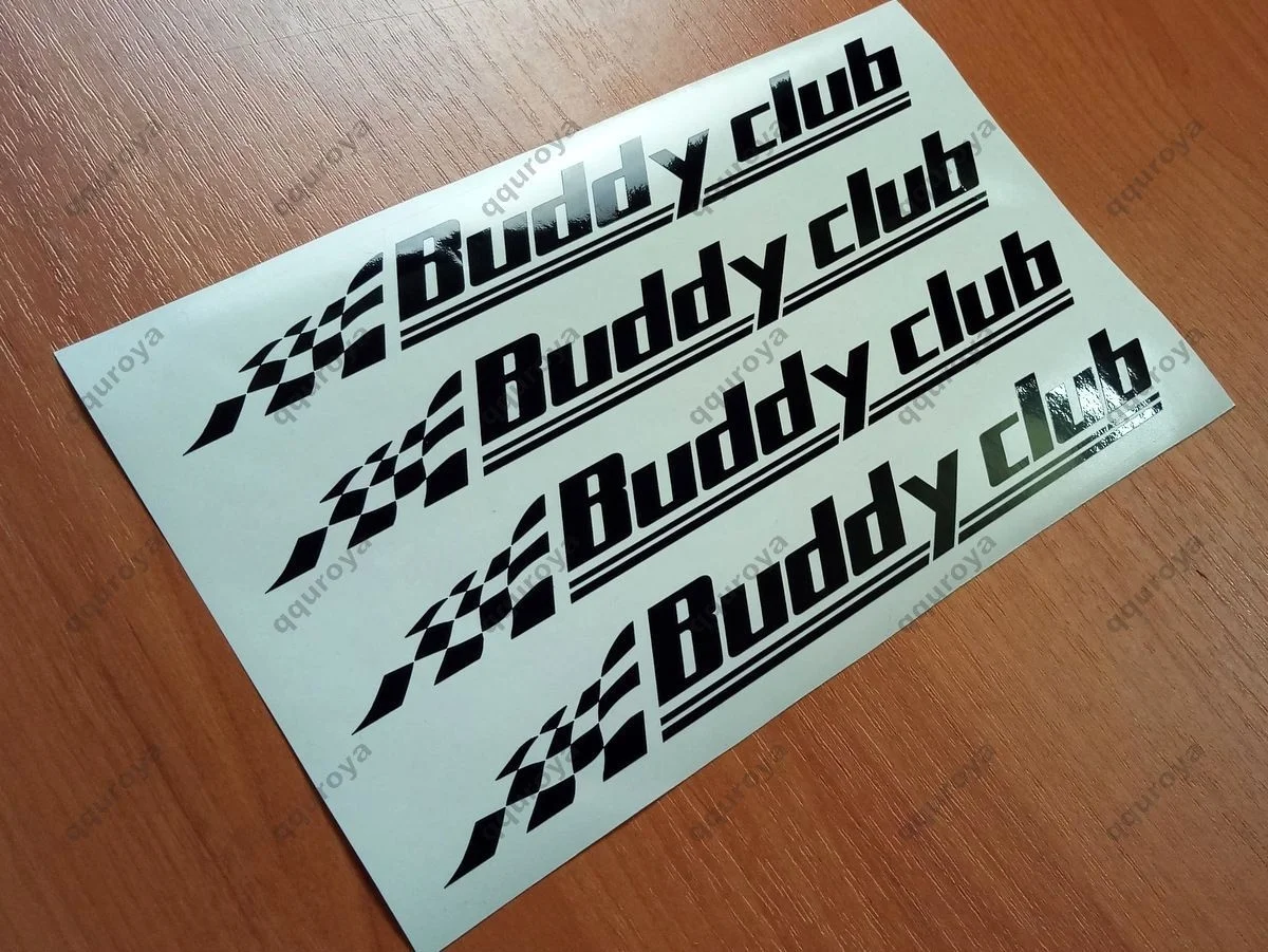 

Наклейка для 4x216 мм Buddy Club стикер для civic EG EK si ferio DC5 DC2 rsx fd2