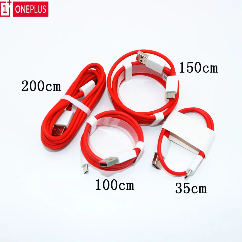 Зарядный кабель Usb Type-C для Oneplus 6T быстрый красный зарядки и передачи данных