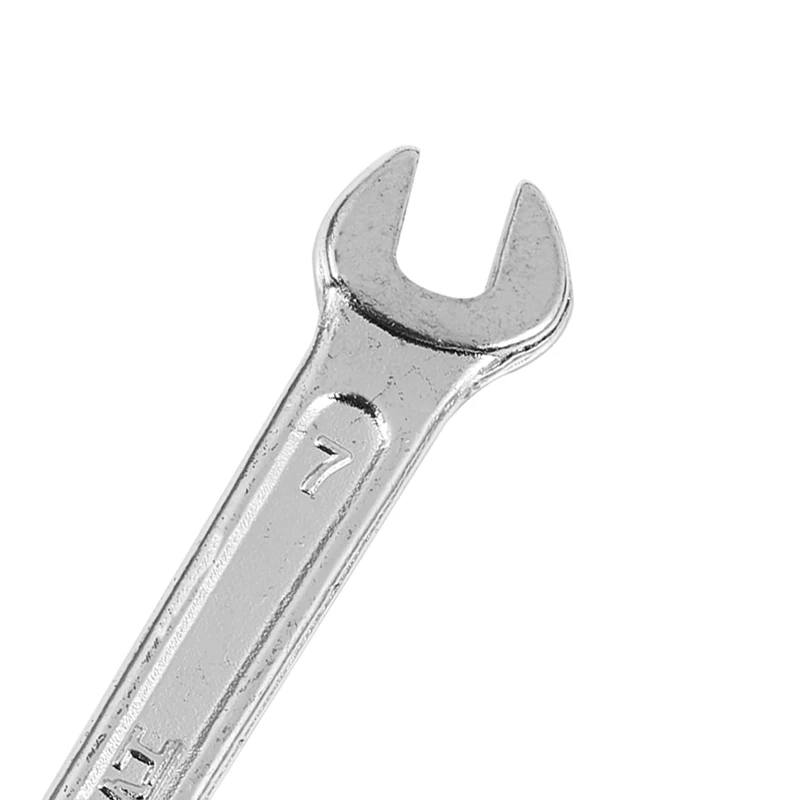 

Silver Tone 5.5mm x 7mm U Shape Double Open-ended Wrench Tool