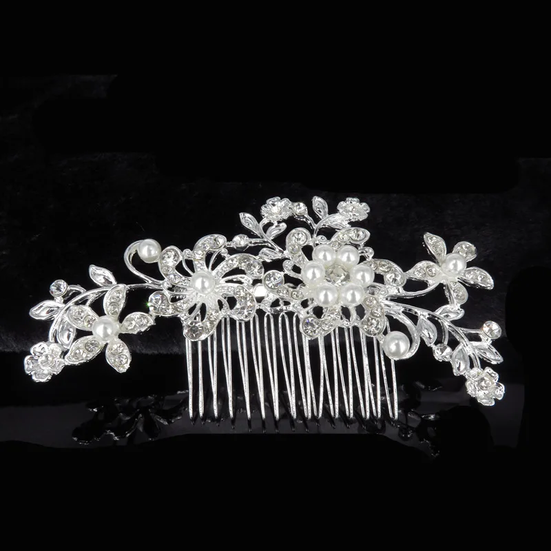 2020 дешевые шпильки для женщин сплав головные уборы жемчуг горный хрусталь