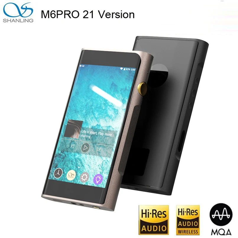 SHANLING M6 Pro 21 Portable Hi Res Music Player Dual ES9068AS Full MQA Support DSD256 Bluetooth 2.5mm/3.5mm/4.4mm Output|MP3-плееры| |