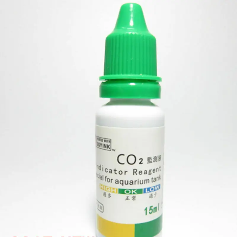

Aquarium CO2 Indicator Solution Fish Tank Liquid Test PH Long-term Monitor CO2 Bubble Counter For Plant ADA quality