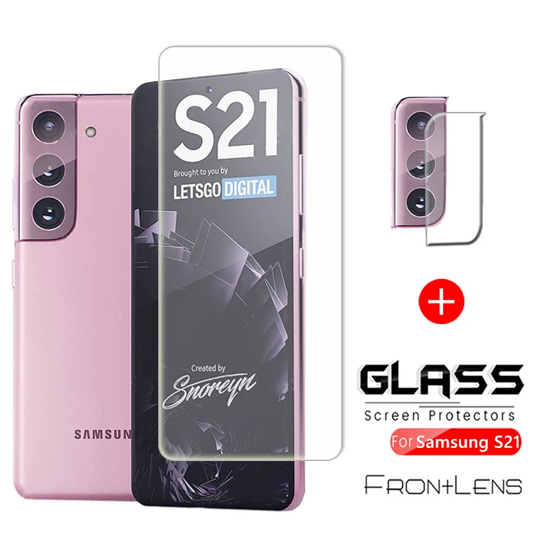 

Protetor de tela para samsung galaxy s21 s 21 plus vidro smartphone protetor de tela em samsuns21 s21plus + filme temperado