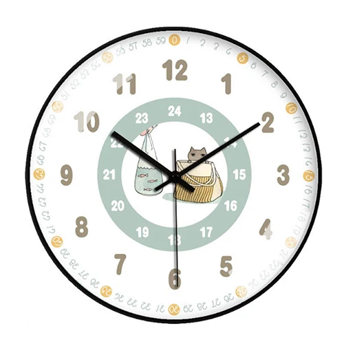 

Современные бесшумные настенные часы, настенные украшения для гостиной, спальни, креативные настенные часы