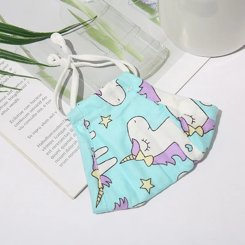 3 шт. Единорог облака детская маски для лица тканевых масок моющиеся ушной