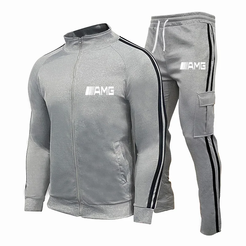 

Spring And aAutumn New Men'sSportsSuits,Men's Printed Casual Two-Piece Suits, Home Comfor Suits, Men's Jogging Sportswear