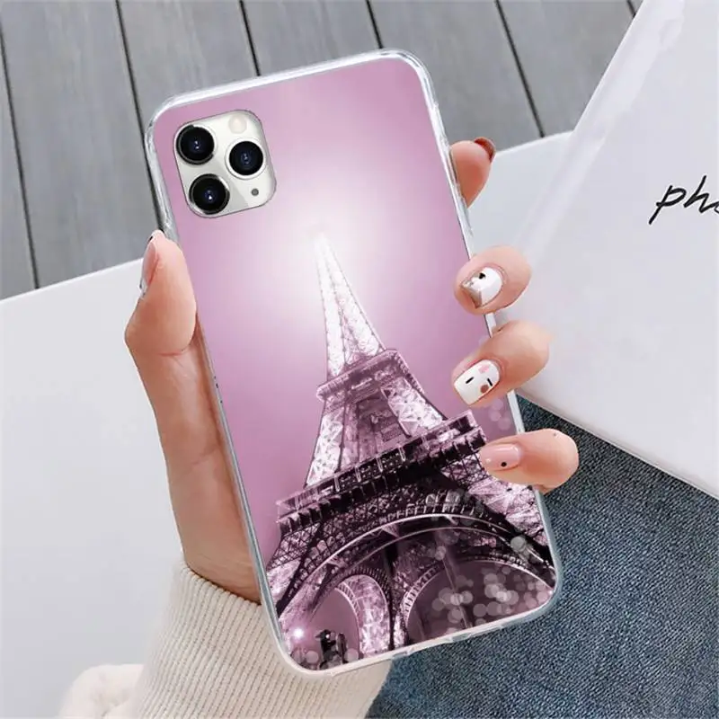 

France Paris the Eiffel Tower Phone Case For iphone 12 5 5s 5c se 6 6s 7 8 plus x xs xr 11 pro max mini