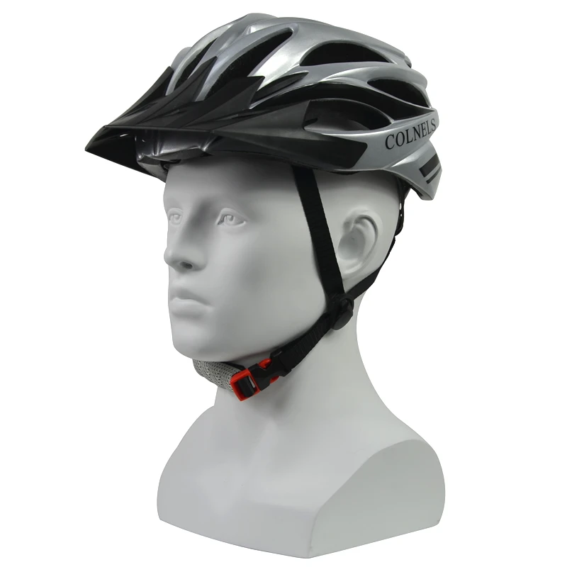 Комплект велосипедный шлем ультра-лёгкий внедорожный с козырьком 18