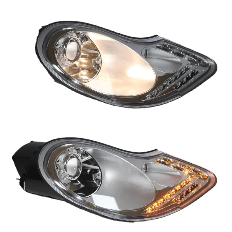 

For Porsche Boxster 996 911 LED Head Lamp Silver